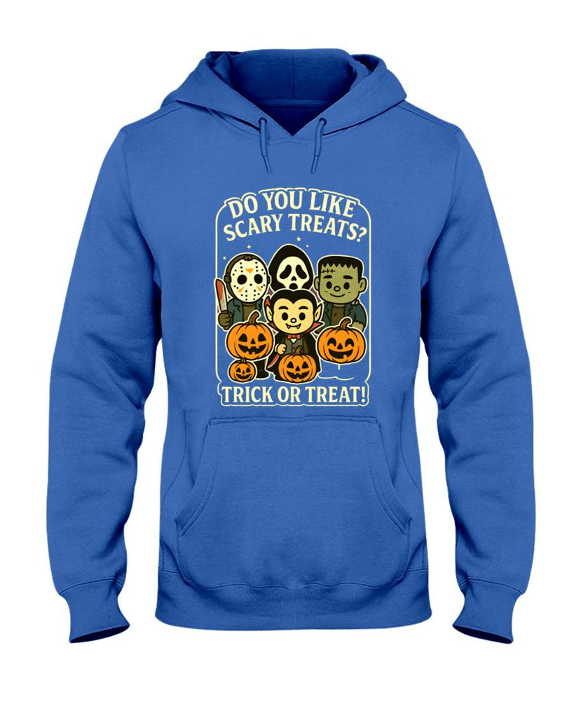 Scary Treats Halloween Crew Oversized T-Shirt