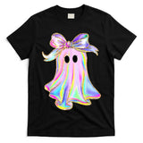 Ghost Coquette Bow Spooky Season Trick Or Treat Halloween T-Shirt