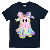 Ghost Coquette Bow Spooky Season Trick Or Treat Halloween T-Shirt