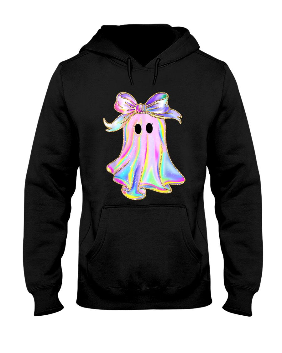 Ghost Coquette Bow Spooky Season Trick Or Treat Halloween T-Shirt