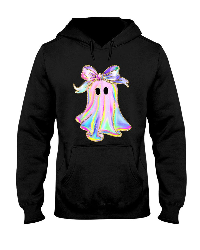 Ghost Coquette Bow Spooky Season Trick Or Treat Halloween T-Shirt