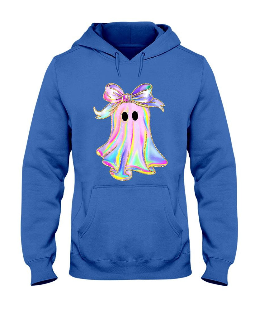 Ghost Coquette Bow Spooky Season Trick Or Treat Halloween T-Shirt