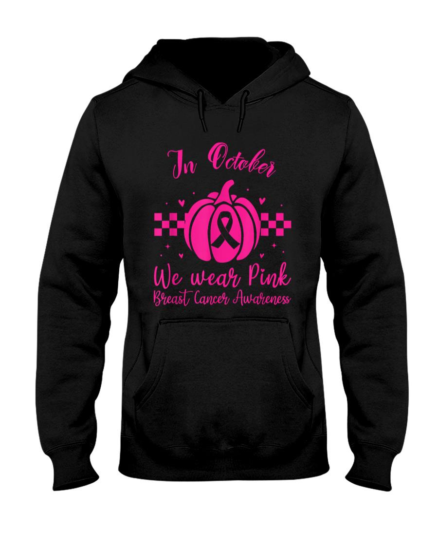 In October we wear pink breast cancer awareness T-Shirt_1