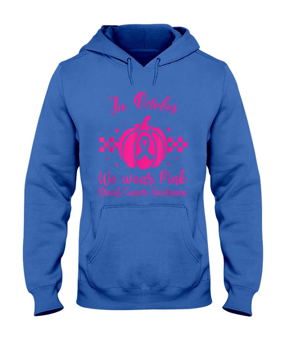 In October we wear pink breast cancer awareness T-Shirt_1