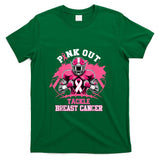 Pink Out Tackle Breast Cancer Awareness American Football T-Shirt_2