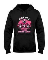 Pink Out Tackle Breast Cancer Awareness American Football T-Shirt_2
