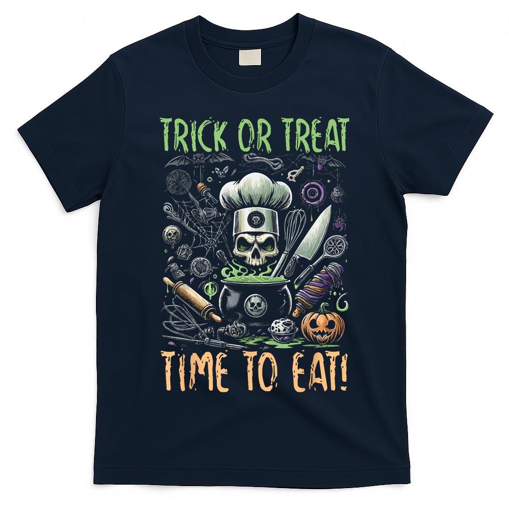 Funny Halloween Costume Chef Cook Trick Or Treat T-Shirt