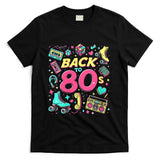 Retro Nostalgia - Womens BACK TO 80s Retro Nostalgia T-Shirt