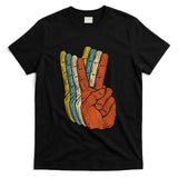 Retro Nostalgia - Retro Peace Vintage 60's 70's Hippie Gift T-Shirt