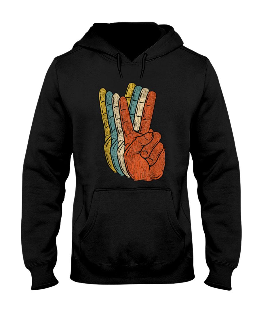 Retro Nostalgia - Retro Peace Vintage 60's 70's Hippie Gift T-Shirt