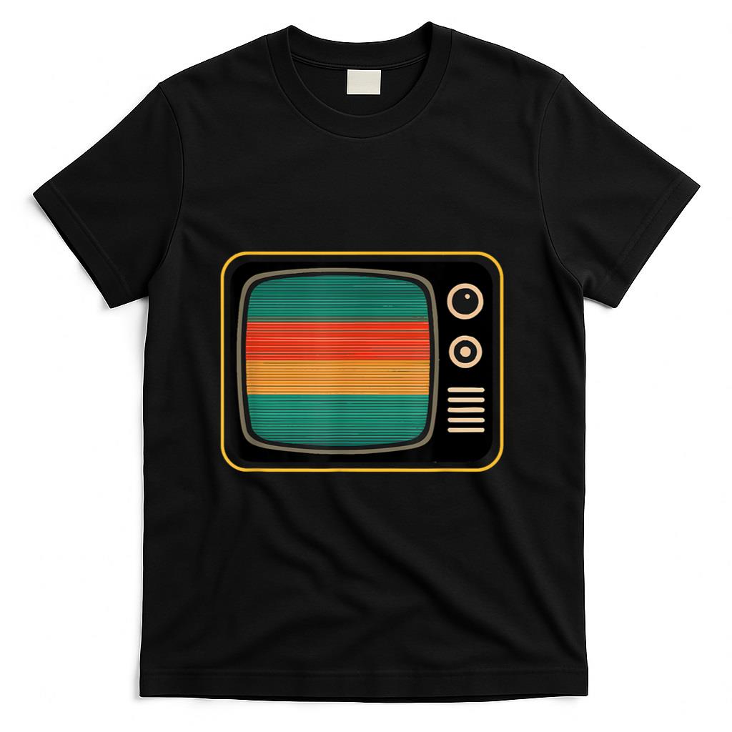 Retro Nostalgia - Retro TV Screen Old School Vintage Nostalgia Tech Costume T-Shirt