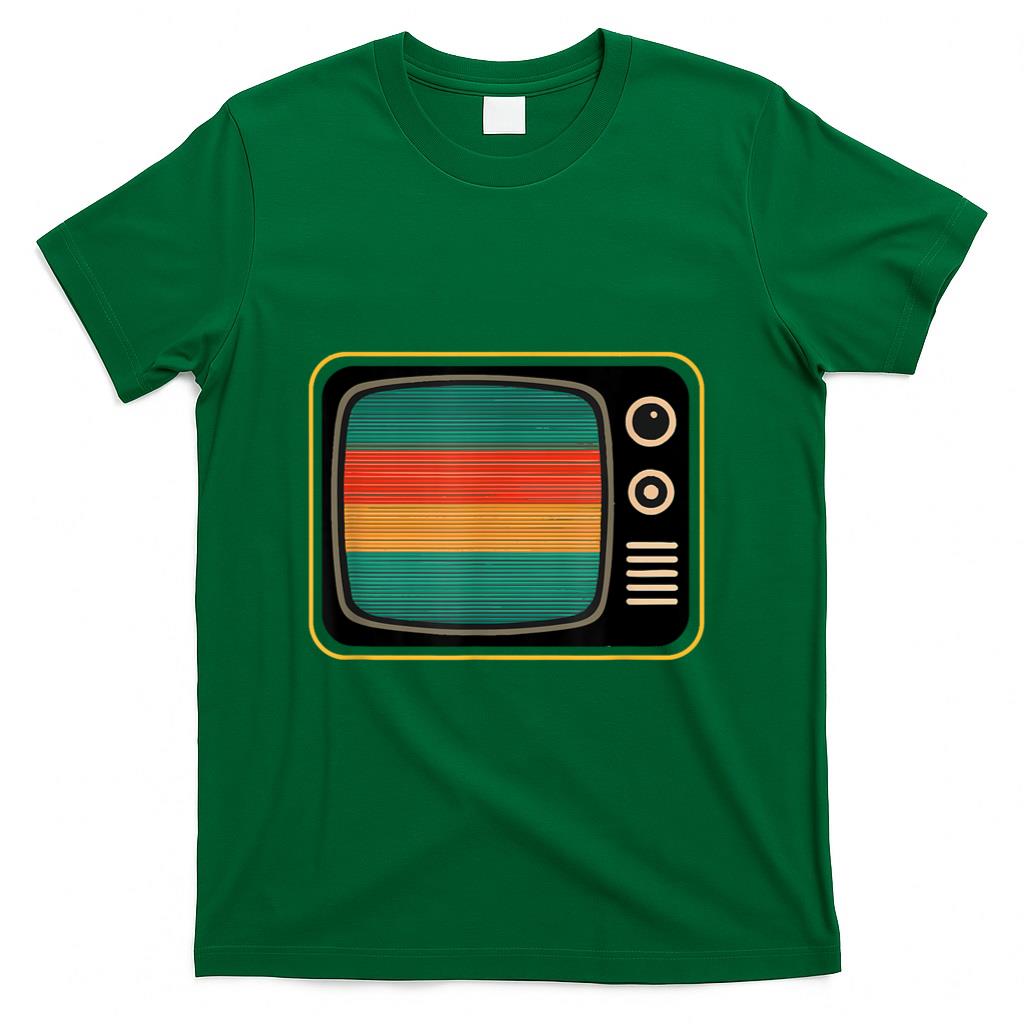 Retro Nostalgia - Retro TV Screen Old School Vintage Nostalgia Tech Costume T-Shirt