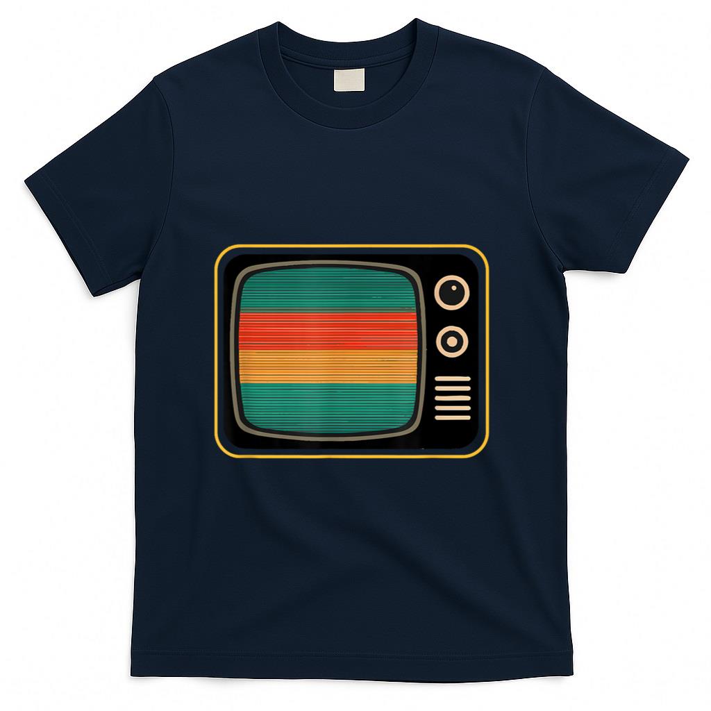Retro Nostalgia - Retro TV Screen Old School Vintage Nostalgia Tech Costume T-Shirt
