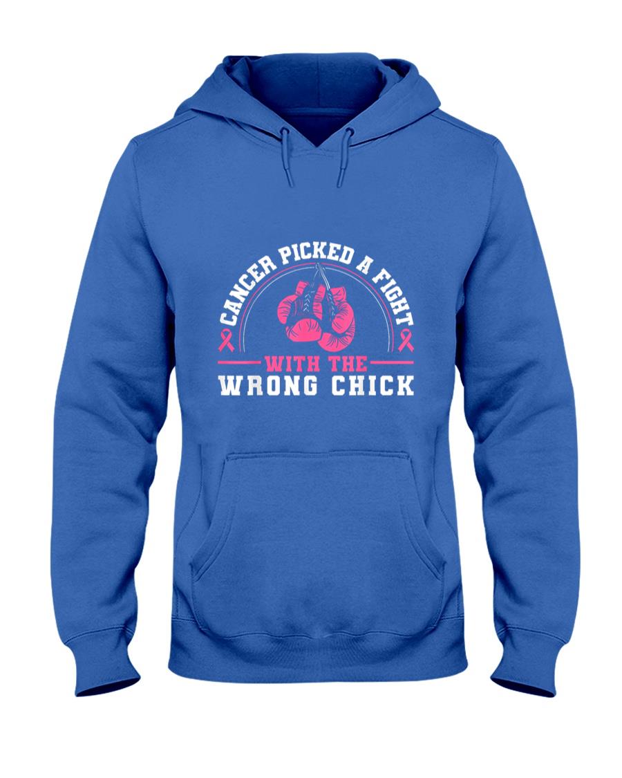 Cancer Picked A Fight With The Wrong Chick Breast Cancer T-Shirt