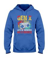 Retro Nostalgia - Gen X Lots of Memories No Evidence Retro Nostalgia Humor T-Shirt