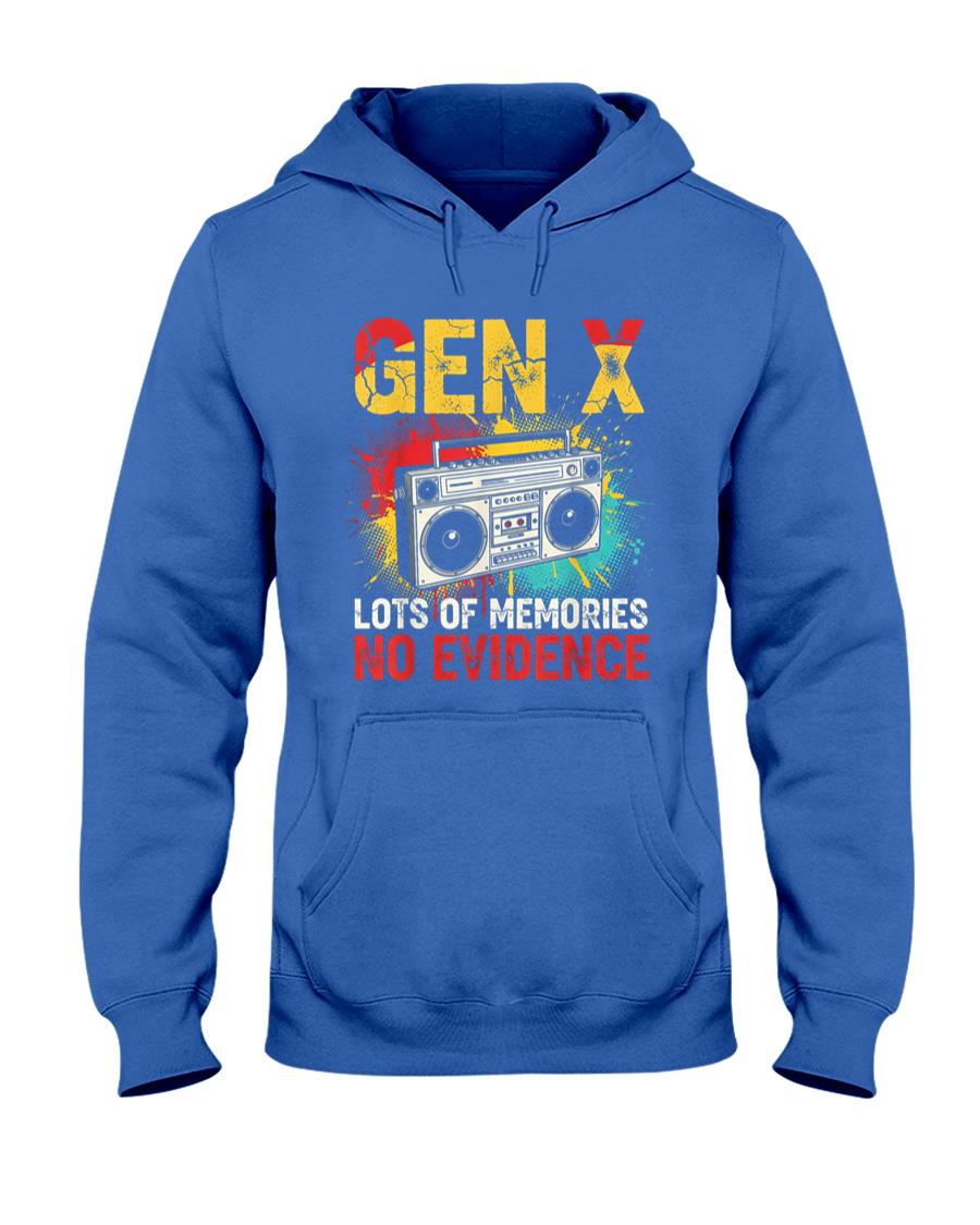 Retro Nostalgia - Gen X Lots of Memories No Evidence Retro Nostalgia Humor T-Shirt