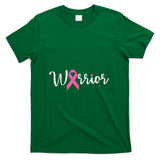 Breast Cancer Warrior Breast Cancer Awareness Pink Ribbon T-Shirt