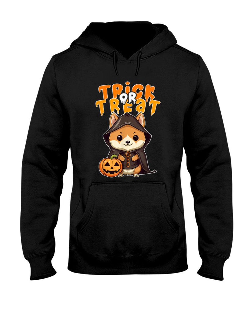 Halloween sweet Shiba Inu Design Trick or Treat T-Shirt