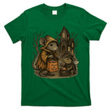 Halloween Mouse and Frog Trick or Treat Oversized T-Shirt