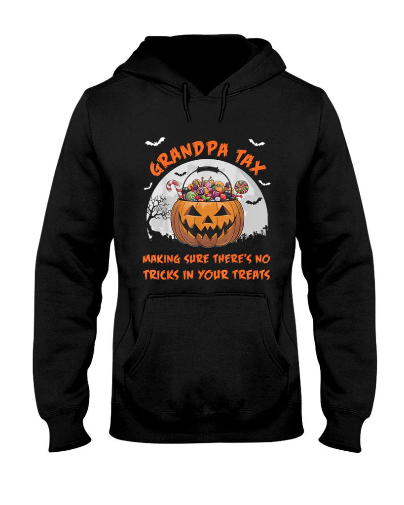 Grandpa Tax Halloween Funny Trick Or Treat Candy T-Shirt