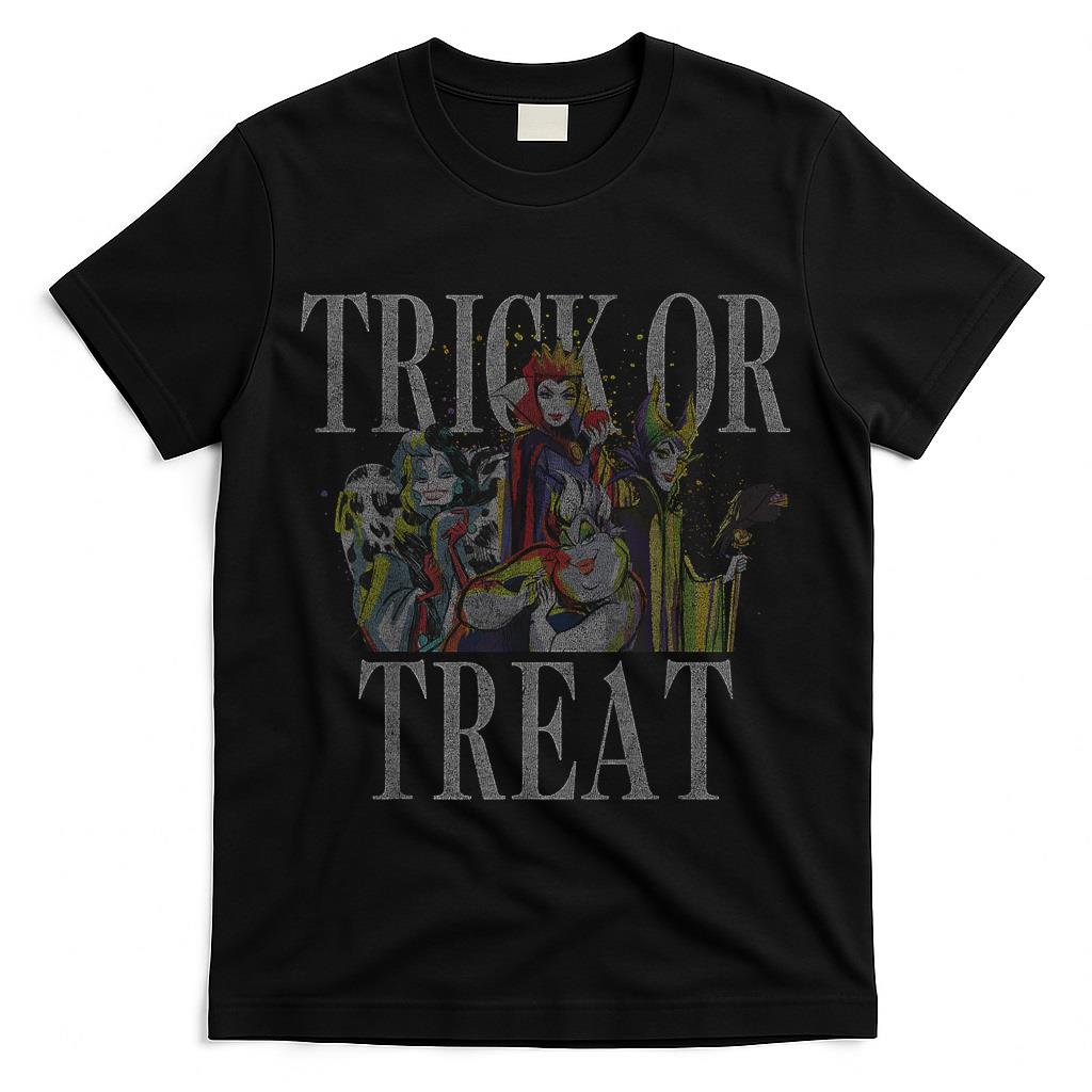Disney Villains Trick Or Treat T-Shirt