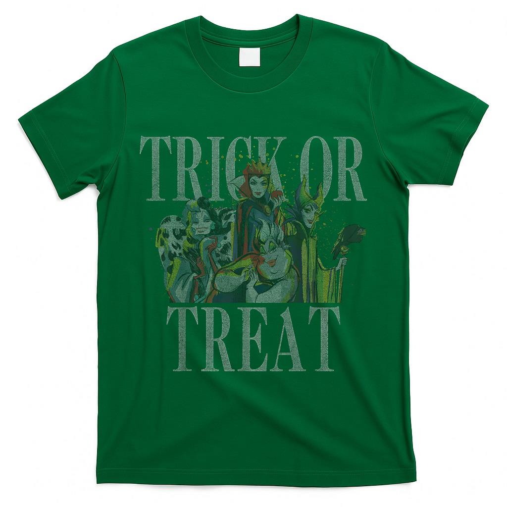 Disney Villains Trick Or Treat T-Shirt