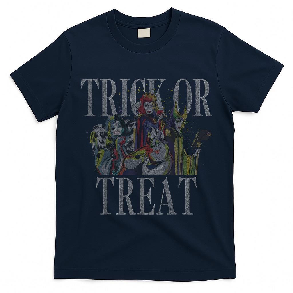 Disney Villains Trick Or Treat T-Shirt