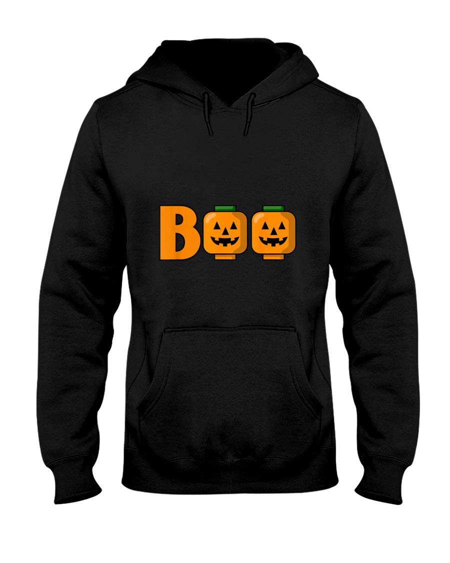 Building Bricks Halloween Boo Pumpkin Heads Brick Or Treat T-Shirt