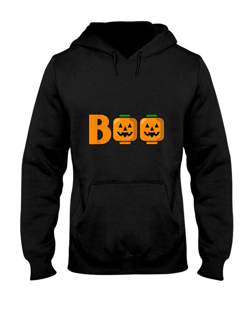 Building Bricks Halloween Boo Pumpkin Heads Brick Or Treat T-Shirt