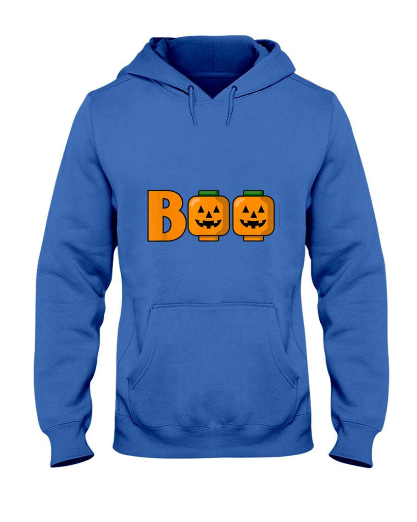 Building Bricks Halloween Boo Pumpkin Heads Brick Or Treat T-Shirt