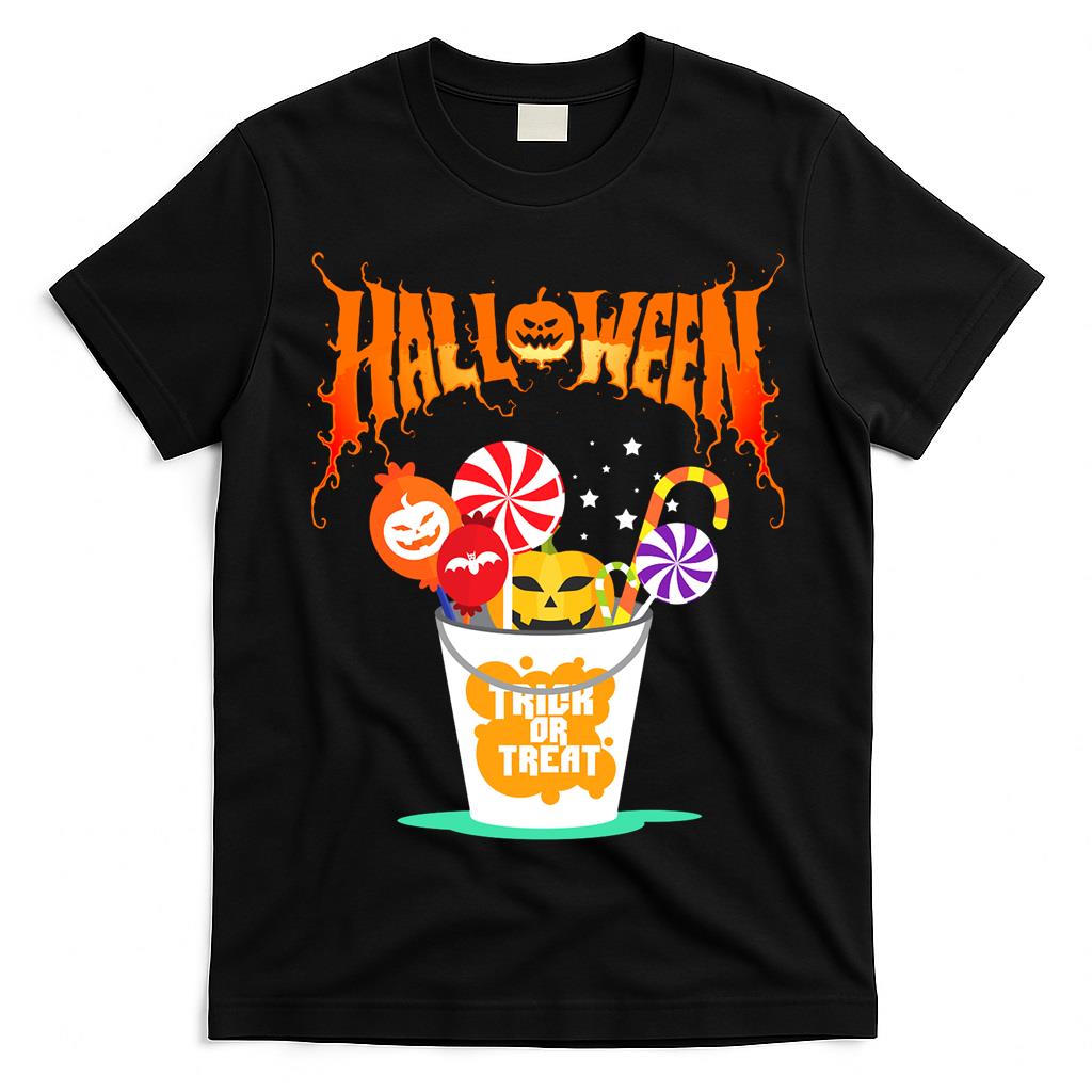 Trick or Treat Candy Bucket Classic T-Shirt