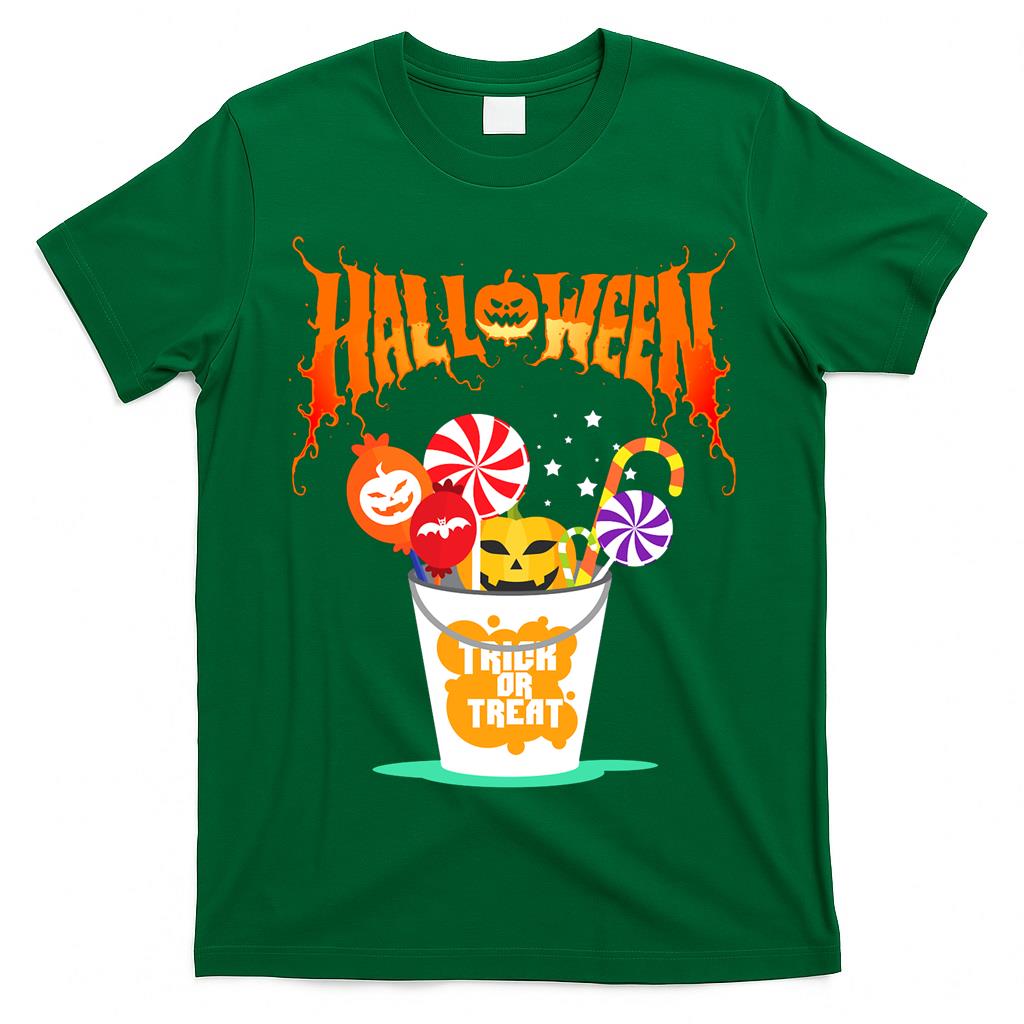 Trick or Treat Candy Bucket Classic T-Shirt