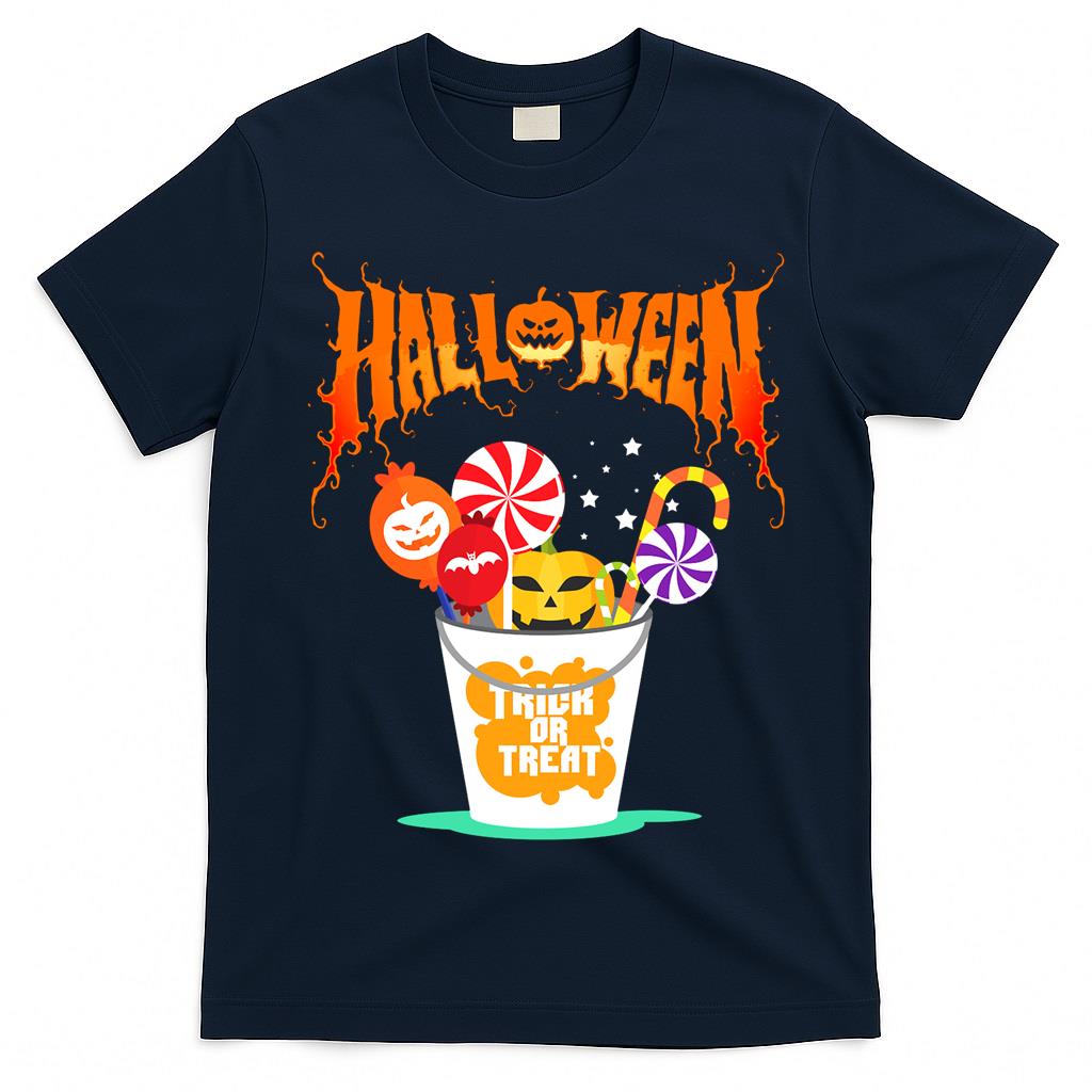 Trick or Treat Candy Bucket Classic T-Shirt