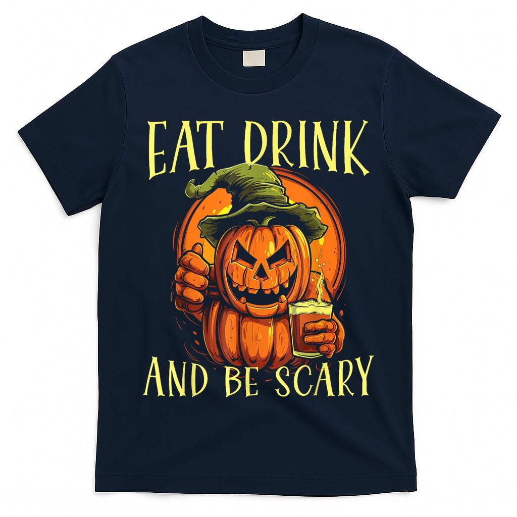 Halloween Beer Drinker Trick Or Treat Spooky Alcoholic  Style 1 T-Shirt