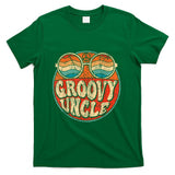 Retro Nostalgia - Groovy Uncle 70s Aesthetic Nostalgia 1970's Retro Uncle T-Shirt