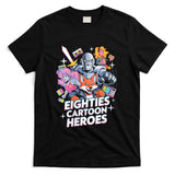 Retro Nostalgia - Womens 80's Cartoon Heroes apparel for Retro Nostalgia Fans T-Shirt