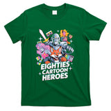 Retro Nostalgia - Womens 80's Cartoon Heroes apparel for Retro Nostalgia Fans T-Shirt
