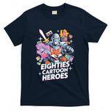 Retro Nostalgia - Womens 80's Cartoon Heroes apparel for Retro Nostalgia Fans T-Shirt