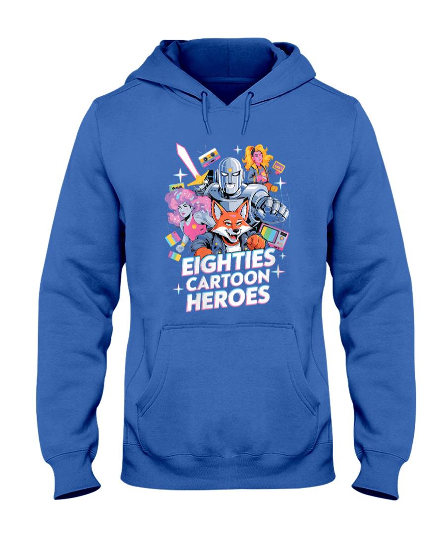 Retro Nostalgia - Womens 80's Cartoon Heroes apparel for Retro Nostalgia Fans T-Shirt