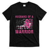 Husband Of A Warrior Breast Cancer Awareness Support Squad T-Shirt