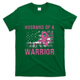 Husband Of A Warrior Breast Cancer Awareness Support Squad T-Shirt