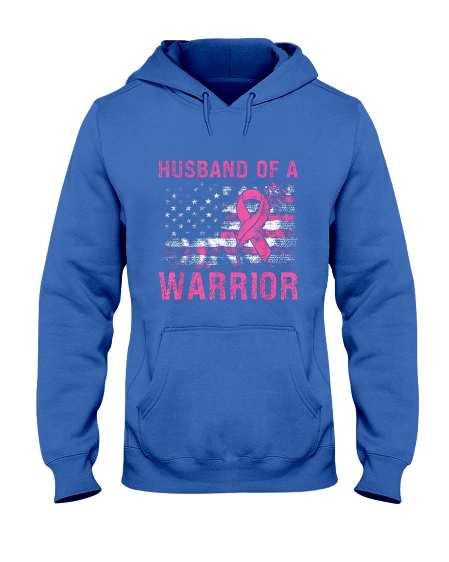 Husband Of A Warrior Breast Cancer Awareness Support Squad T-Shirt