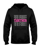 Together We Fight Breast Cancer Awareness Pink Ribbon T-Shirt