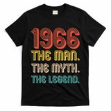 60th Birthday 1966 The Man Myth The Legend T-Shirt