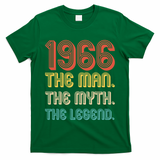 60th Birthday 1966 The Man Myth The Legend T-Shirt