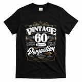 60th Birthday Est 1966 All Bark No Bite Vintage Birthday  T-Shirt