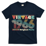 60th Birthday Retro Style Vintage 1966 Original Parts T-Shirt