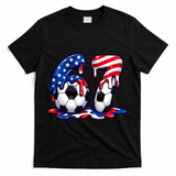 67th Birthday Soccer 6-7 Meme Six Seven T-Shirt - Black