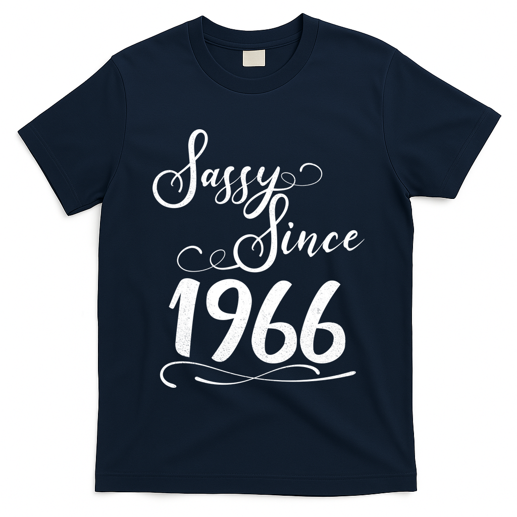 60th Birthday Sassy Since 1966 T-Shirt