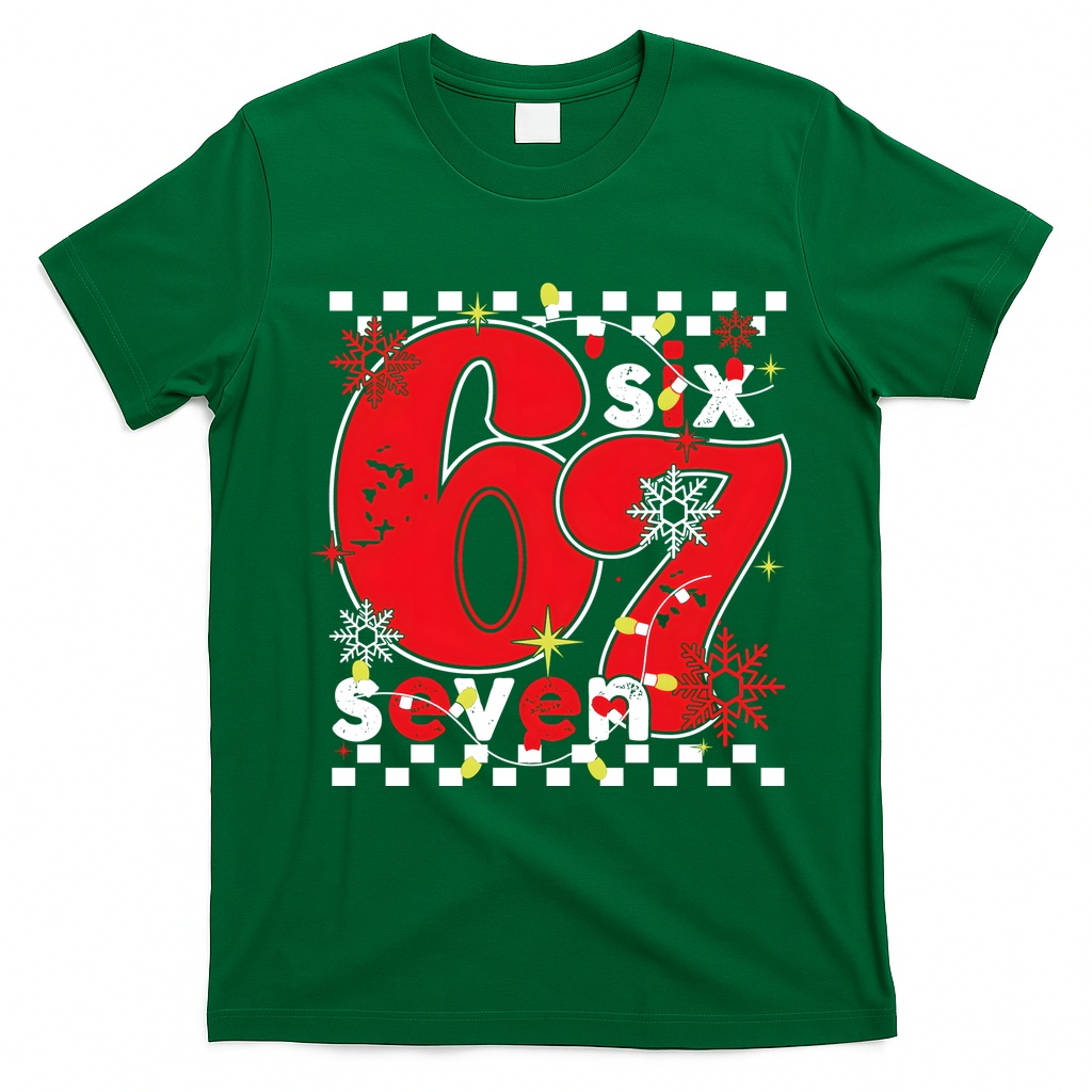 67 Christmas 6-7 T-Shirt - Irish Green